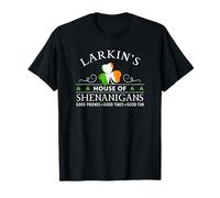 Larkin's House of Shenanigans Irish Family Name T-Shirt
