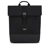 LARKSON Backpack Womens & Mens Black - Tammo - Laptop Rucksack Bag for Work, College & Travel - Lightweight Rolltop - Water-repellent