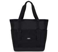 LARKSON Beach Bag Black - Smilla - Tote Bag with Zip for Men & Women - Family Holiday, Sports, Swimming - Shopping Bag Made From Pecycled PET - Water Repellent