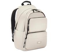 LARKSON School Backpack Girls & Boys Beige - No 3 Advanced - Large Rucksack for School & University - Laptop Compartment 16 inch - Water-Repellant