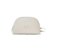 Larkson Wash Bag for Women & Men Beige - Tilda Large - Stylish Flat Lay Toiletry Bag - Small Washbag for Travel, Camping, Gym