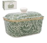 Larkspur Butter Dish - Green Plates & Serving Dishes