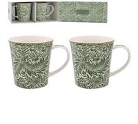 Larkspur Mugs Set Of 2 - Green