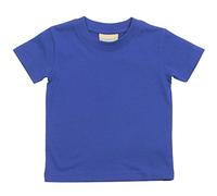 Larkwood Baby/Childrens Crew Neck T-Shirt/Schoolwear (6-12) (Royal)
