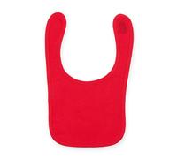 Larkwood Baby Unisex Plain & Contrast Bib (Pack of 2) RW6674