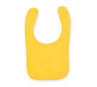 Larkwood Plain & Contrast Bib Pack of 2 in Yellow Larkwood Yellow