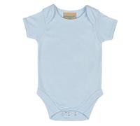 Larkwood Short-Sleeved Bodysuit in Pale Blue | Size: 12-18 m Larkwood Pale Blue 12-18 m