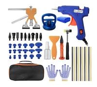 Larlarsa Car Dent Puller Kit - Adjustable & Paintless Dent Repair Kit, Mini Dent & Deep Dent Remover Tool for Car Large & Small Ding Hail Dent