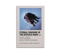 larn Eternal Sunshine of The Spotless Mind Movie Canvas Poster Room Decor Aesthetic Poster Artistic Poster for Bedroom Living Room Walls 12x18inch(30x45cm) Unframe-style