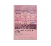 larn The Grand Budapest Hotel Movie Canvas Poster Room Decor Aesthetic Poster Artistic Poster for Bedroom Living Room Walls 16x24inch(40x60cm) Unframe-style