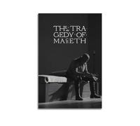 larn The Tragedy of Macbeth Movie Canvas Poster Room Decor Aesthetic Poster Artistic Poster for Bedroom Living Room Walls 12x18inch(30x45cm) Unframe-style
