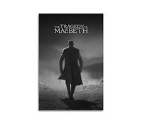 larn The Tragedy of Macbeth Movie Canvas Poster Room Decor Aesthetic Poster Artistic Poster for Bedroom Living Room Walls 12x18inch(30x45cm) Unframe-style
