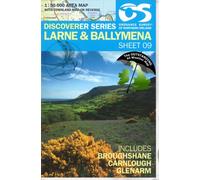 Larne ~ The Outstanding All Weather Discoverer Map 9 with free distance ruler