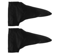 Laroal 1 Pair Bowling Gloves Bowling Ball Sports Finger Grip Gear Protective Glove (Black)