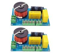 Laroal 2 Pcs 200W 3 Way Audio HiFi Stereo Speaker Crossover Treble/Bass 3 Units Frequency Divider