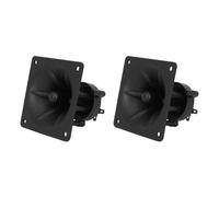 Laroal 2PC Piezoelectric Tweeters Loudspeaker Treble Square Speaker Tweeter for Sound System Tweeter for Equipment