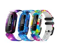 Laroal 3 Pack Ace 3 Straps Compatible with Ace 3 Bands for Boys Girls Colorful Skin-Friendly Adjustable Wristband Replacement Accessory for Gift