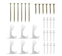 Laroal 30 Pcs Squeaky Floor Repair Kit Alloy Floor Squeak Screws Kit for 5/8 Inch and Thicker Floors Easy Install Space Fixer Set