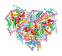 Laroal 300 Pieces of Colorful Raffle Tickets Writable Notes Message Capsules for Parties Festivals and Entertainment Events Perfect for Drawing Prizes or Sending Messages