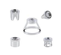 Laroal 5pcs Universal Airbrush Needle Caps Cover Protection Replacement Accessories Airbrush Accessories Airbrush Kit Replacement Parts