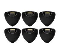 Laroal 6Pcs Guitar Pick Holder Guitar Pick Box Guitar Pick Holder Case Guitar Accessories Hollow Out Design With Internal Elastic Device Easy Remove Paddle