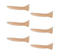 Laroal 6pcs Pinocchio Nose Props - Long Latex Nose Decoration for Masquerades, Festivals, and Cosplay, 16x4cm, Lightweight, Slight Latex Odor