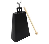 Laroal 7 Inch Cow Bell Cow Bell Instrument Cowbell With Stick Hand Percussion Cow Bells For Drumset Kit Percussion Events Wedding Party