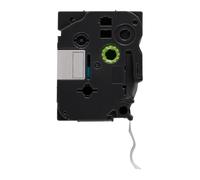 Laroal Black on White 12mm Label Tape for P Touch H200 H100LB/R H105 E100/VP D200/BW/VP