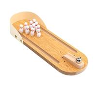 Laroal Bowling game Set Mini Bowling Table game Desk Decoration Wooden