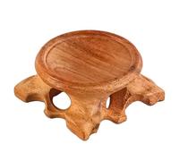 Laroal Crystal Ball Stand Egg Wooden Pallet Display Stand Wooden Ball Display Holder for Home Decoration Office Desktop Display Gifts Ornaments Organizer