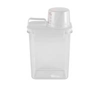 Laroal Laundry Detergent Storage Dispensers 1800ml Airtight Washing Powder Storage Box with Measuring Cup Detergent Dispenser for Laundry Powder for Home Kitchen