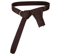 Laroal Medieval Belt and Scabbard Fencing Leather Sheath Viking Style Leather Sword Sheath Suitable for Comic Con Halloween Role Play