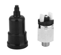 Laroal QPM11-NC Pneumatic Diaphragm Adjustable Pressure Switch Controller Normally Closed AC220V 24VAC/DC G1/4" Threaded Nozzle Pressure Control Switch 0.1-0.7MPa