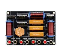 Laroal Speaker Crossover 1300W High Power Two Frequency Divider One High Two Low For Double 12 Inch/15 Inch Speaker