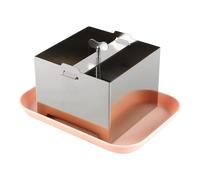 Laroal Stainless Steel Tofu Maker DIY Homemade Pressing Mold Kit Tofu Press Mould Making Mold Soybean Curd Tofu Making Mold
