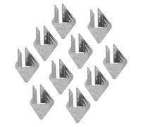 Laroal Steel Connector Hurricane Tie Truss Rafter Key Connector For Earthquake And Wind Resistance Suitable For Roof Truss Wood Connection