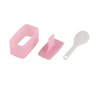Laroal Sushi Press Mold, Non-Stick Spam Musubi Maker Mold Plastic Sushi Maker with Spoon Rice Roll Mold Tool for Home Easy-to-Use Sushi Set