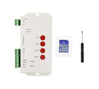 Laroal T1000S RGB Full Color Programmable Pixel Controller DMX512 SD Card DC5V -24V for Light Strip