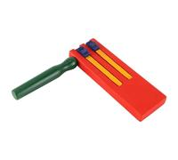 Laroal Wooden Soundboard Wooden Hand Clappers Wooden Ratchet Noise Makers Traditional Prank Clapper For Football Games Wood Rattle Ratchet Instrument