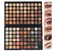 LaRoc 120 Nude Eyeshadow Palette Makeup Set, Professional MUA Eye Shadows, Nude Eyeshadow Palette for Warm, Smoky, Natural, and Matte Eye Shadow Tones