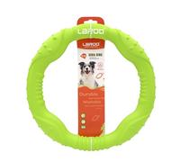 LaRoo Dog Flying Ring Toys,Floating Flying Dog Disc Toys,Summer Pet Training Outdoor Durable Chew Toys for Medium and Large dogs (Large Green/30cm)