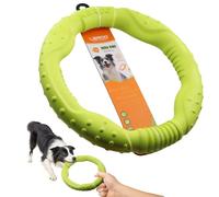 LaRoo Dog Toys for Aggressive Chewers - Floatable Dog Flying Disc, Interactive Tug Toy, Funny Teething Toys