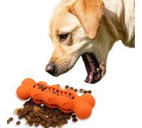 LaRoo Interactive Treat Dispensing Dog Toy - Chew Toy, Durable, Cleans Teeth, Natural Rubber Slow Feeder Puzzle for Weight Management and Anxiety, Medium, for Dogs Up to 16 kg