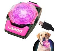 LaRoo Safety LED Light Strip for Dogs and Cats, LED Light Flashing Light with Fastening, Easy to Attach to Collar, Lead and Harness, Waterproof, Luminous Outdoor Sports, All, Silicone, No