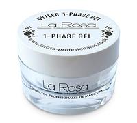 LaRosa Nails BUILDER GEL UV/LED Nail Gel, very GOOD ADHESIVE Properties 1-Phase CLEAR 30 ml