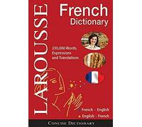 Larousse Concise French-English/English-French Dictionary