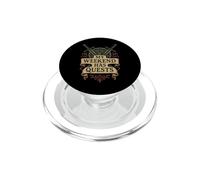 LARP Fighter Warrior Guild Blade Medieval Fantasy Roleplay PopSockets PopGrip for MagSafe