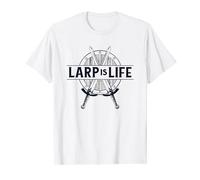 LARP Is Life LARPing Weapons Armor Character LARP T-Shirt