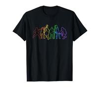 LARP LGBT Rainbow LARPing Weapons Armor Character LARP T-Shirt