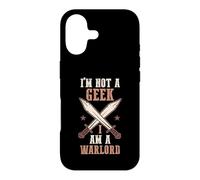 Larper Sword Fighting | Funny I'm Not A Geek I Am A Warlord Case for iPhone 17